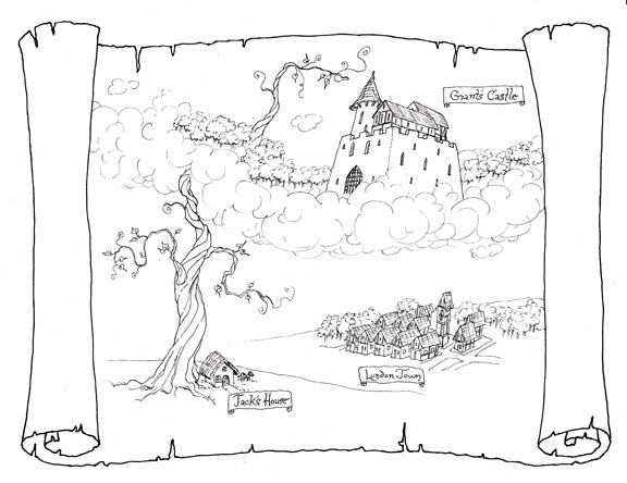 jack and the beanstalk coloring pages printable - photo #44